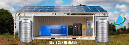 STATION D'EAU POTABLE PURE CERTIFIÉ 1000L