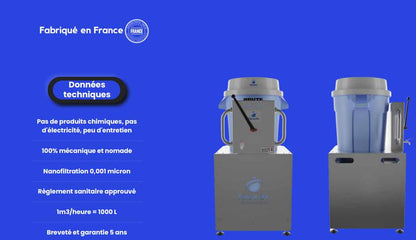 STATION D'Eau Atmo 2000L + Filtrage d'eau